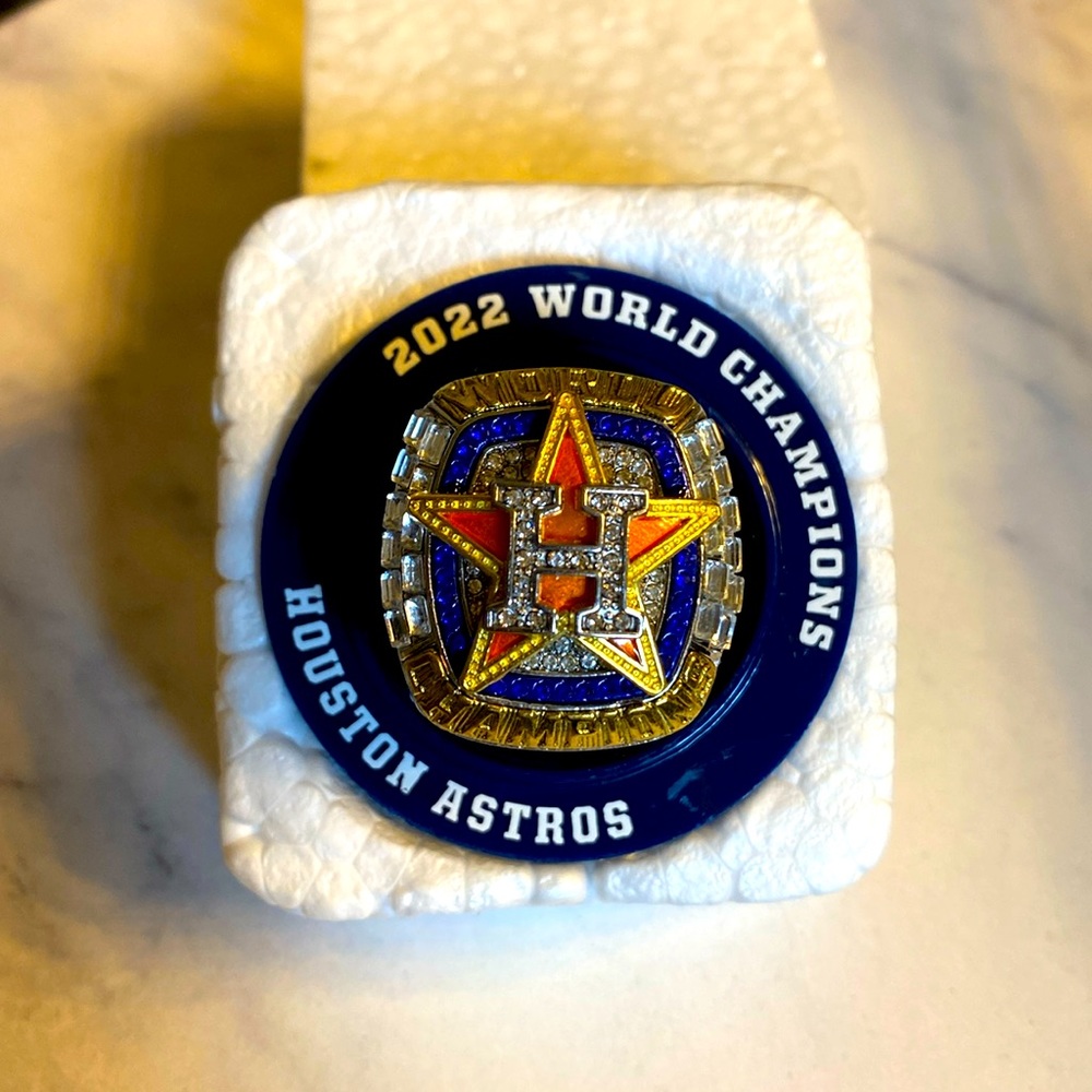Houston Astros 2022 World Series Champions Ring replica